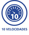 10 velocidadesvmi